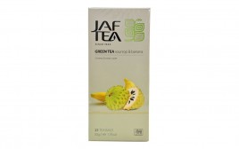 JAF Tea Green Tea Soursop & Banana (Creamy & Exotic Taste)  Box  25 pcs